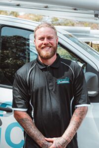 Photo of plumber Rhys