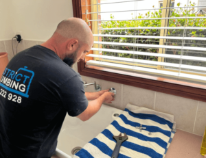 Replacing a tap by Hills District Plumbing